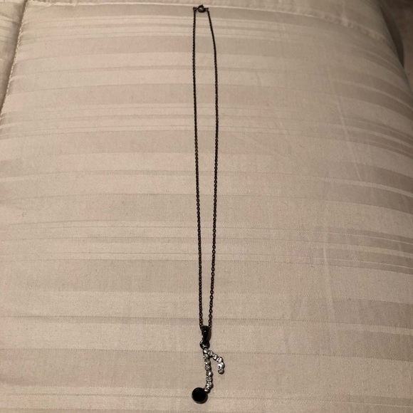Music Note Necklace - Picture 2 of 2